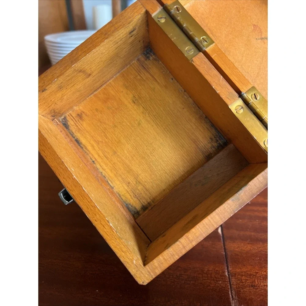 Vintage Eclipse Wood Box Machinist Tool Box